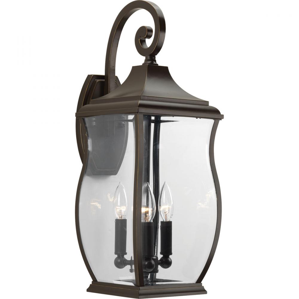 Township Collection Three-Light Large Wall Lantern