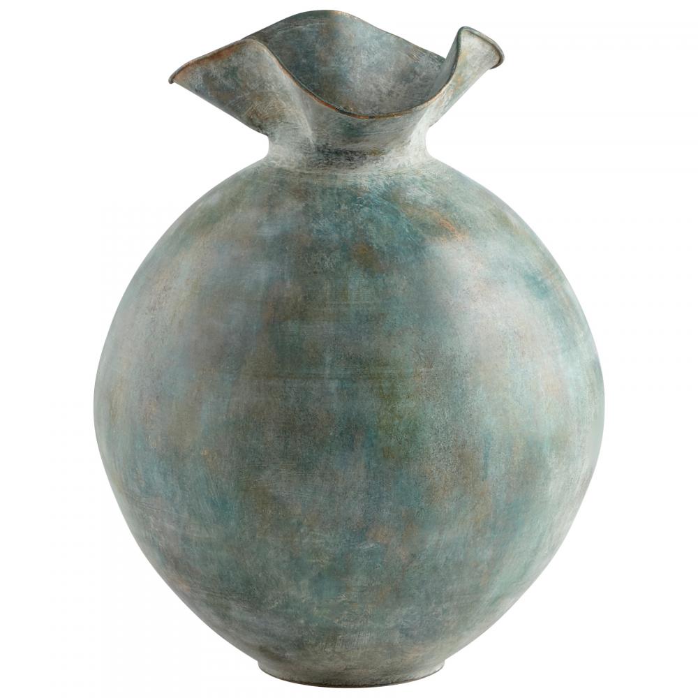 Pluto Vase Gold Patina - Large