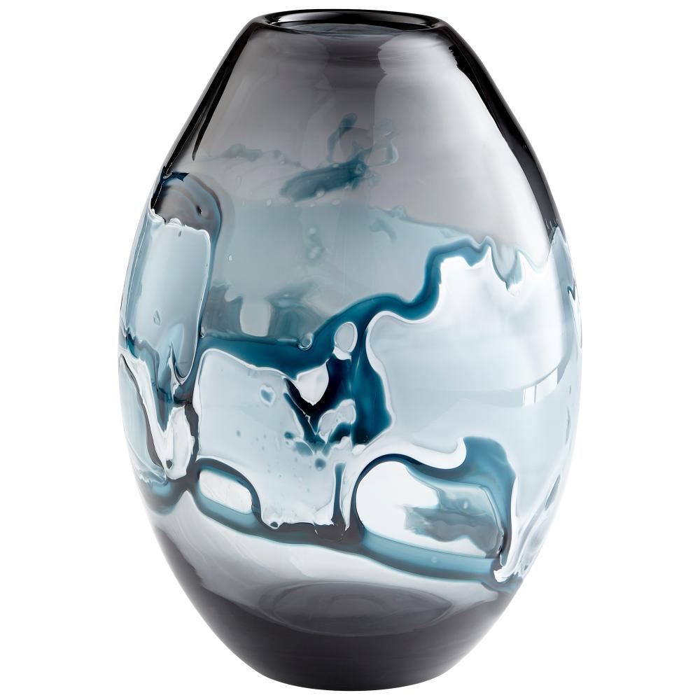 Mescolare Vase Blue And White - Large