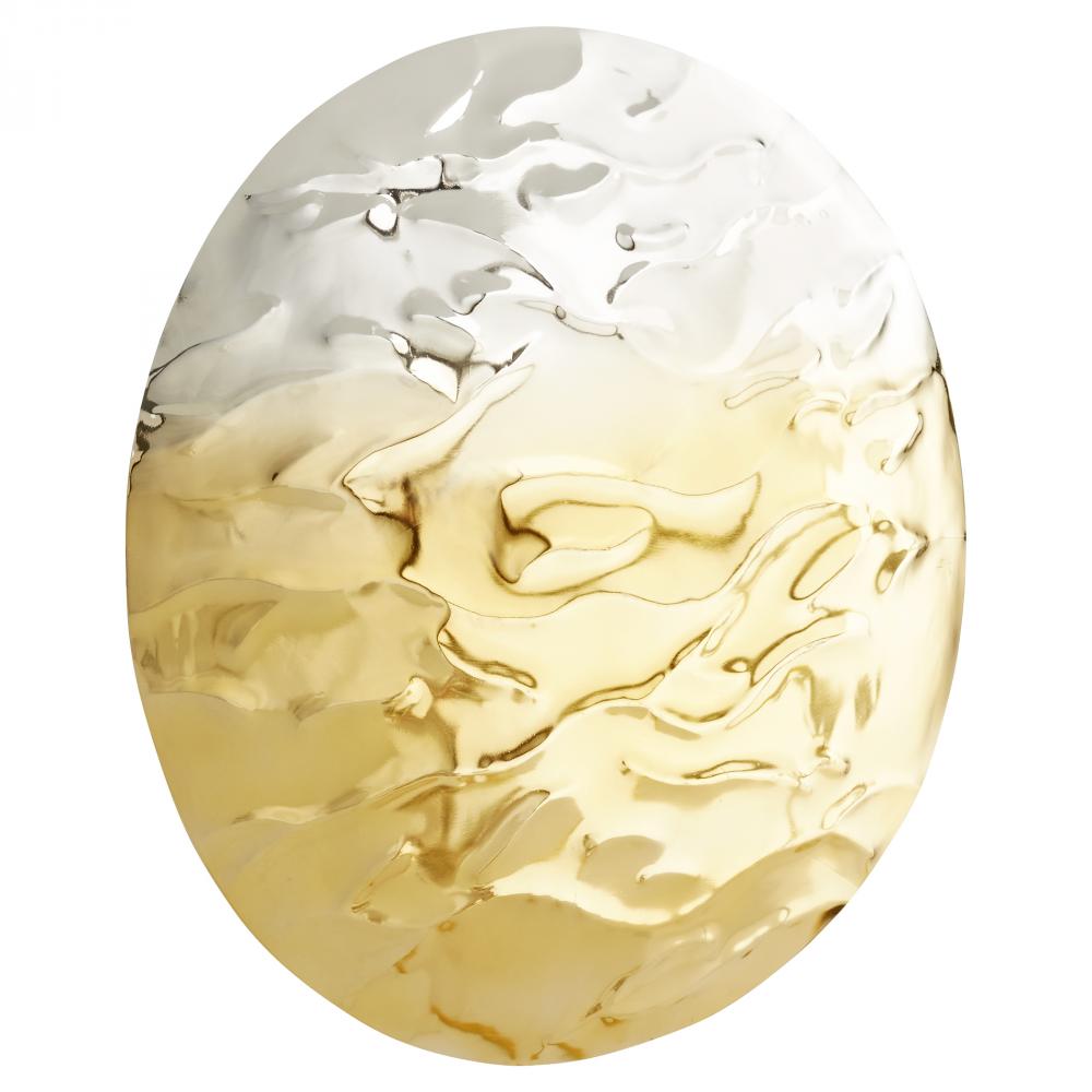 Ripple Wall Decor Silver And Gold - Large