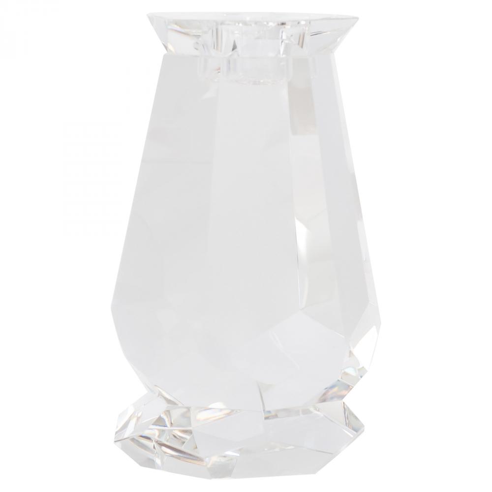 Faceted Candleholder Designed by Thom Filicia Clear - Short
