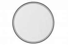 Craftmade MIR3201CL-FB3C - Ross 32" Framed Round LED Mirror in Flat Black