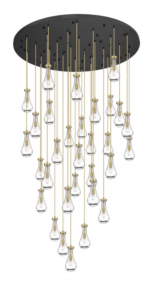Owego - 31 Light - 60 inch - Brushed Brushed Brass - Multi Pendant