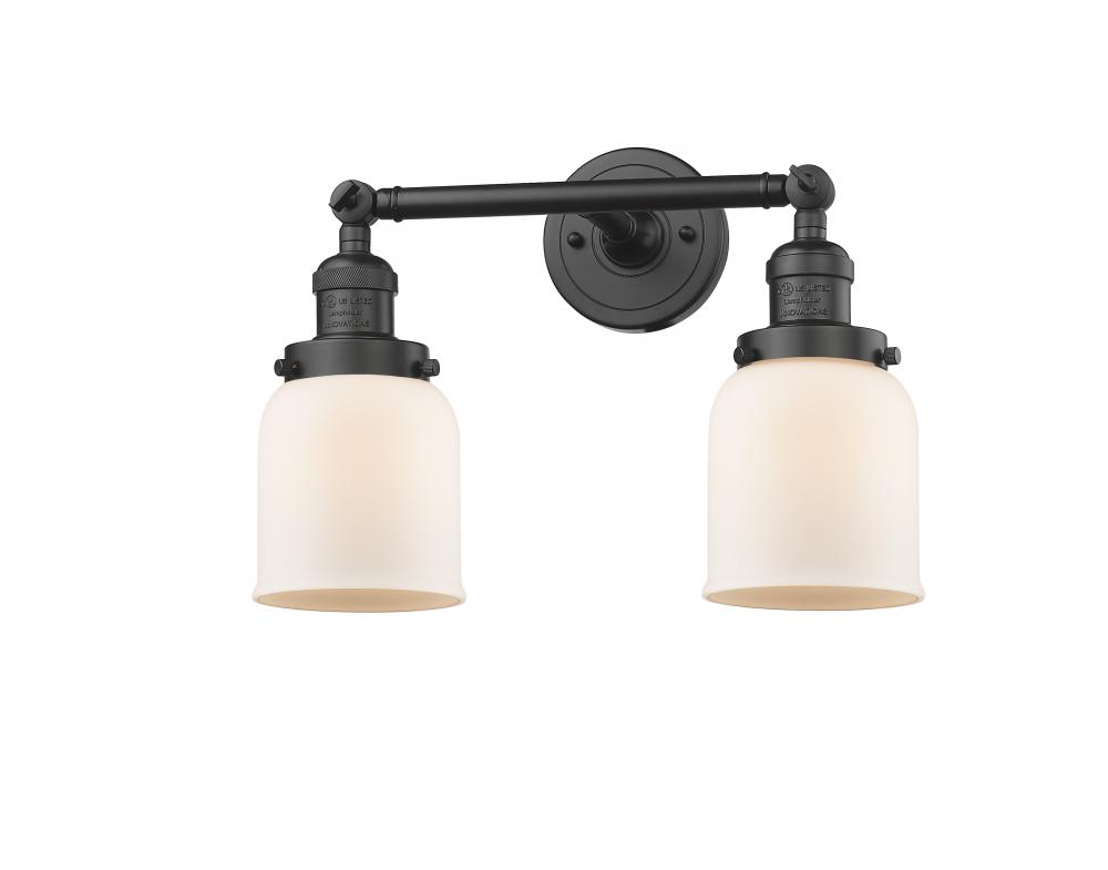 Bell - 2 Light - 16 inch - Oil Rubbed Bronze - Adjustable Bath Vanity Light