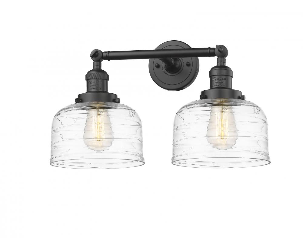Bell - 2 Light - 19 inch - Oil Rubbed Bronze - Adjustable Bath Vanity Light