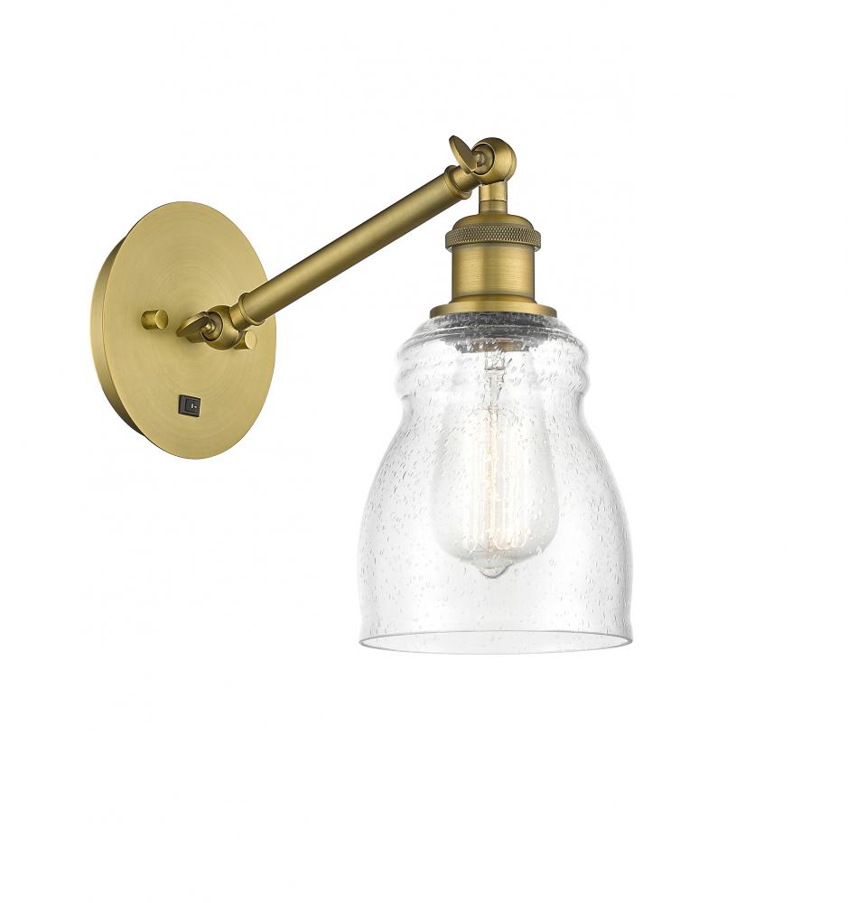 Ellery - 1 Light - 5 inch - Brushed Brass - Adjustable Sconce