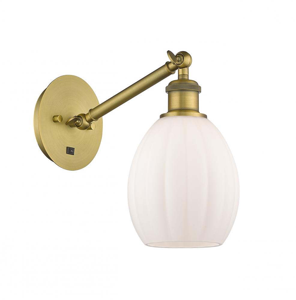 Eaton - 1 Light - 6 inch - Brushed Brass - Adjustable Sconce