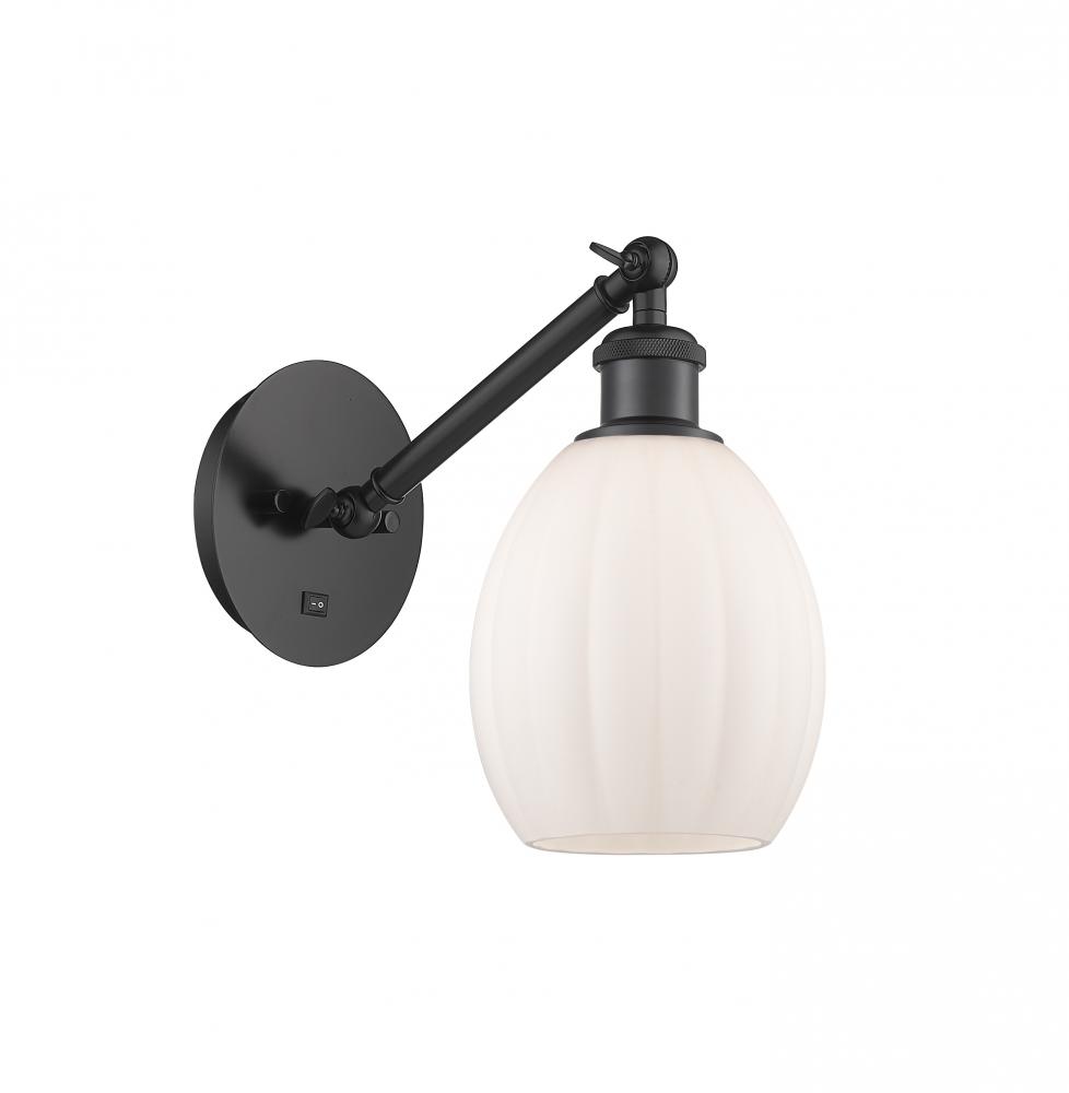 Eaton - 1 Light - 6 inch - Matte Black - Adjustable Sconce