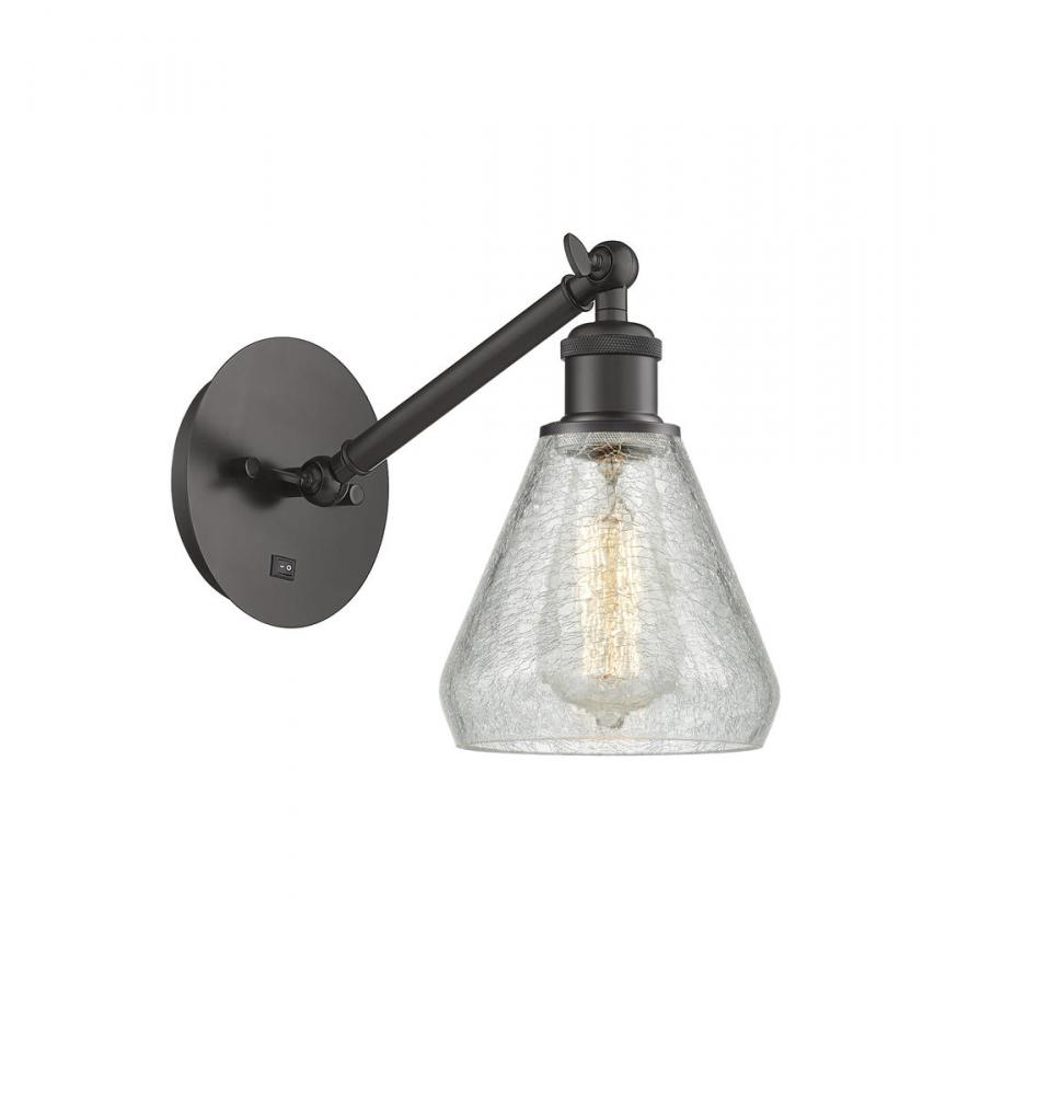 Conesus - 1 Light - 6 inch - Oil Rubbed Bronze - Adjustable Sconce
