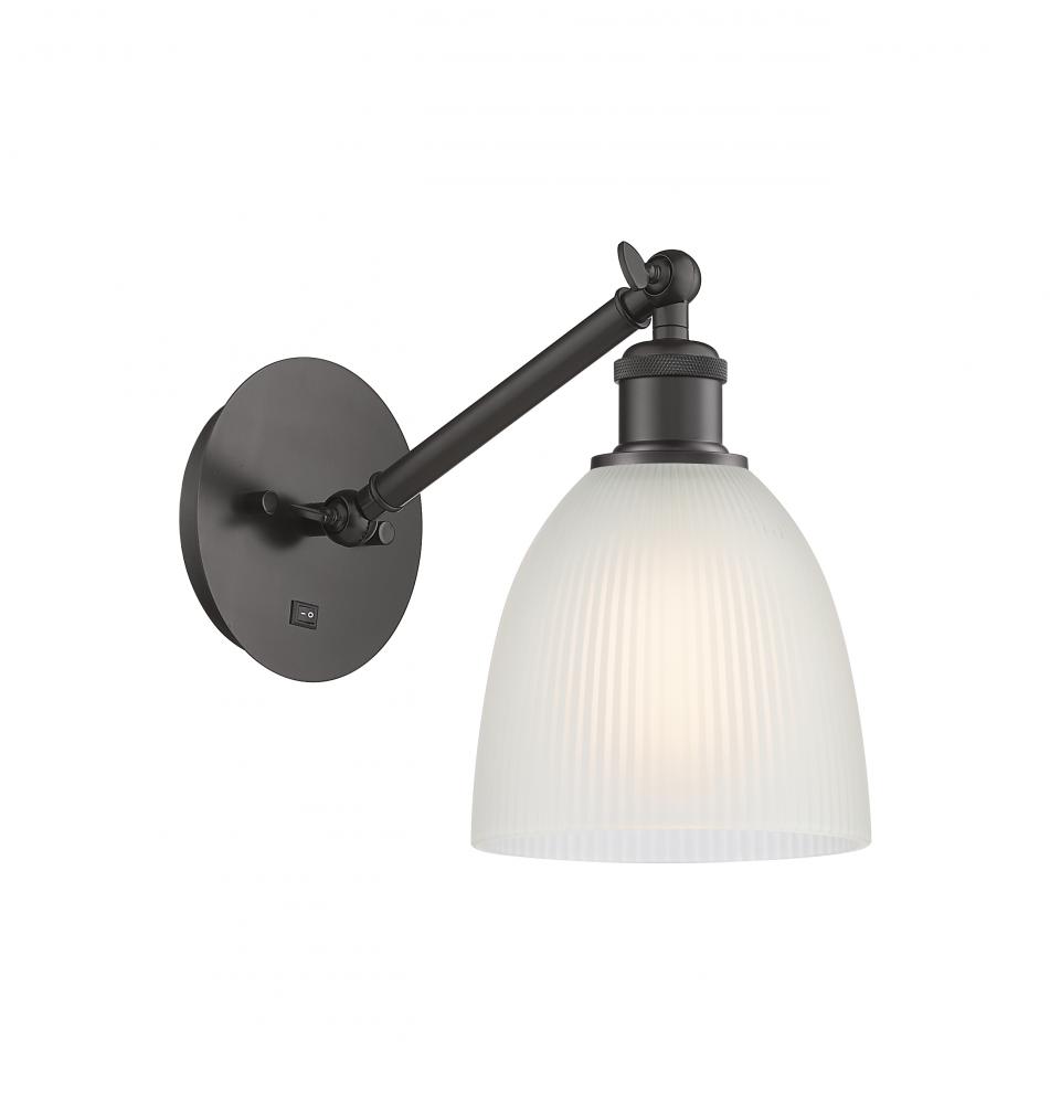 Castile - 1 Light - 6 inch - Oil Rubbed Bronze - Adjustable Sconce