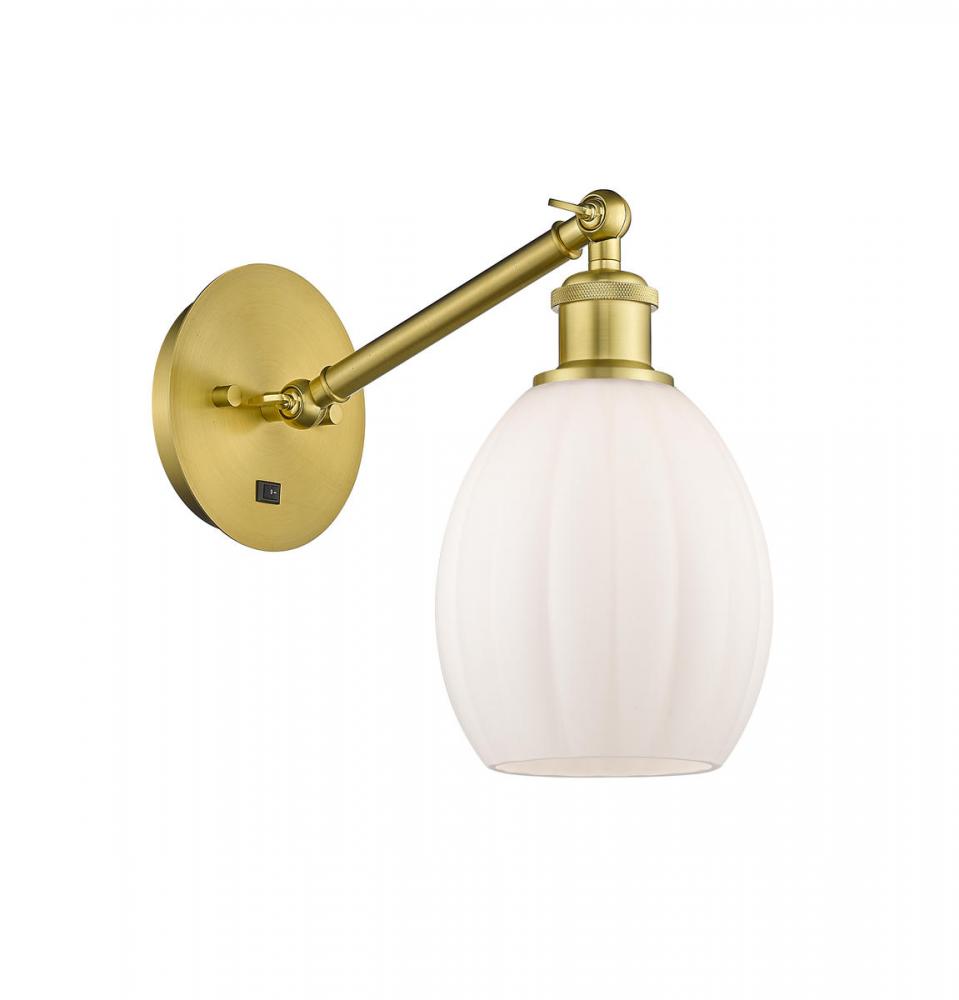 Eaton - 1 Light - 6 inch - Satin Gold - Adjustable Sconce
