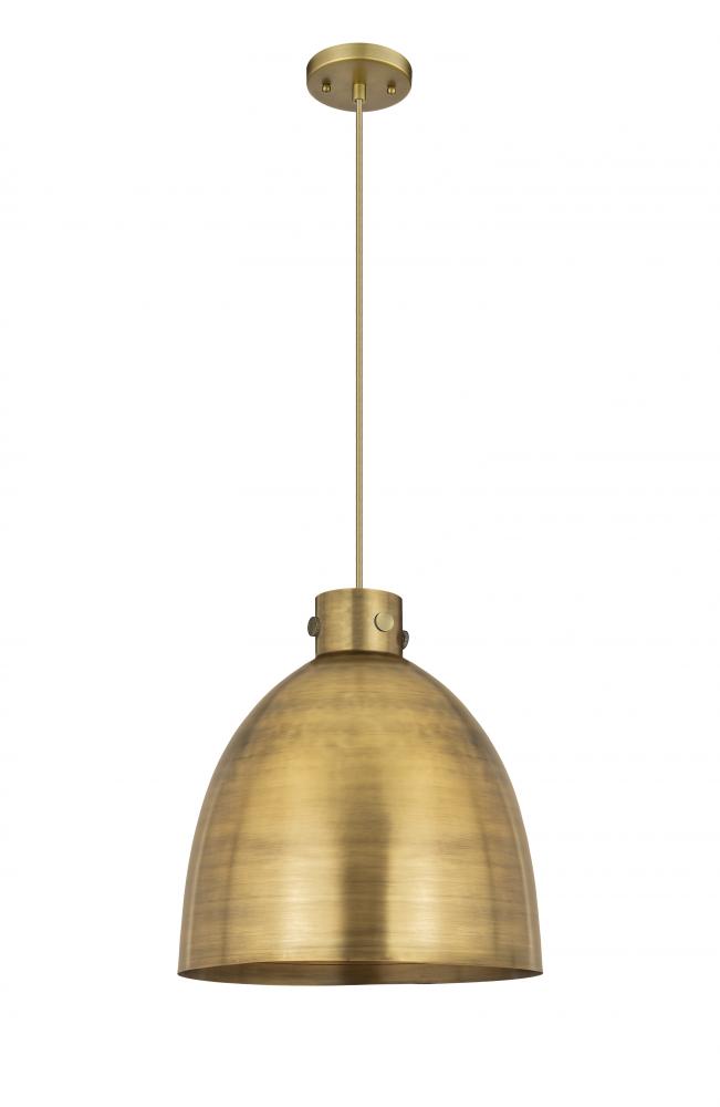 Newton Bell - 1 Light - 16 inch - Chanpagne Bronze - Cord hung - Pendant