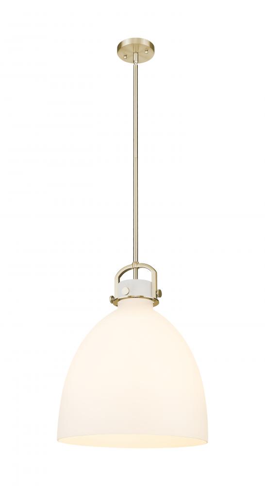Newton Bell - 1 Light - 16 inch - Champagne Bronze - Pendant