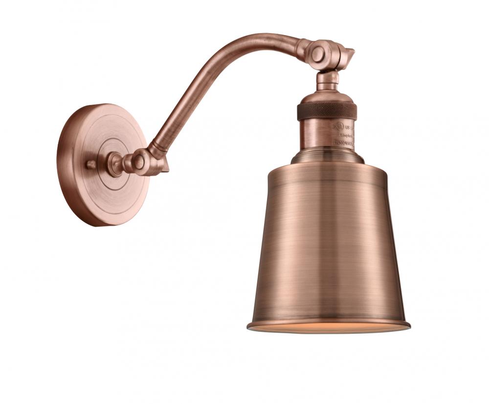 Addison - 1 Light - 5 inch - Antique Copper - Adjustable Sconce