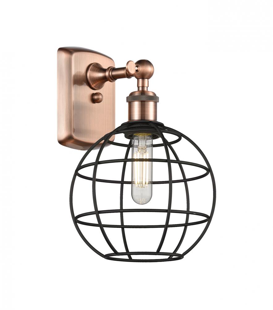Lake Placid - 1 Light - 8 inch - Antique Copper - Sconce