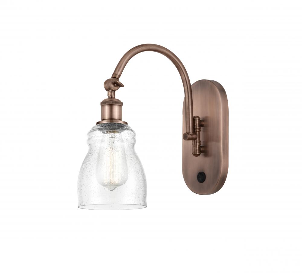 Ellery - 1 Light - 5 inch - Antique Copper - Adjustable Swing Arm