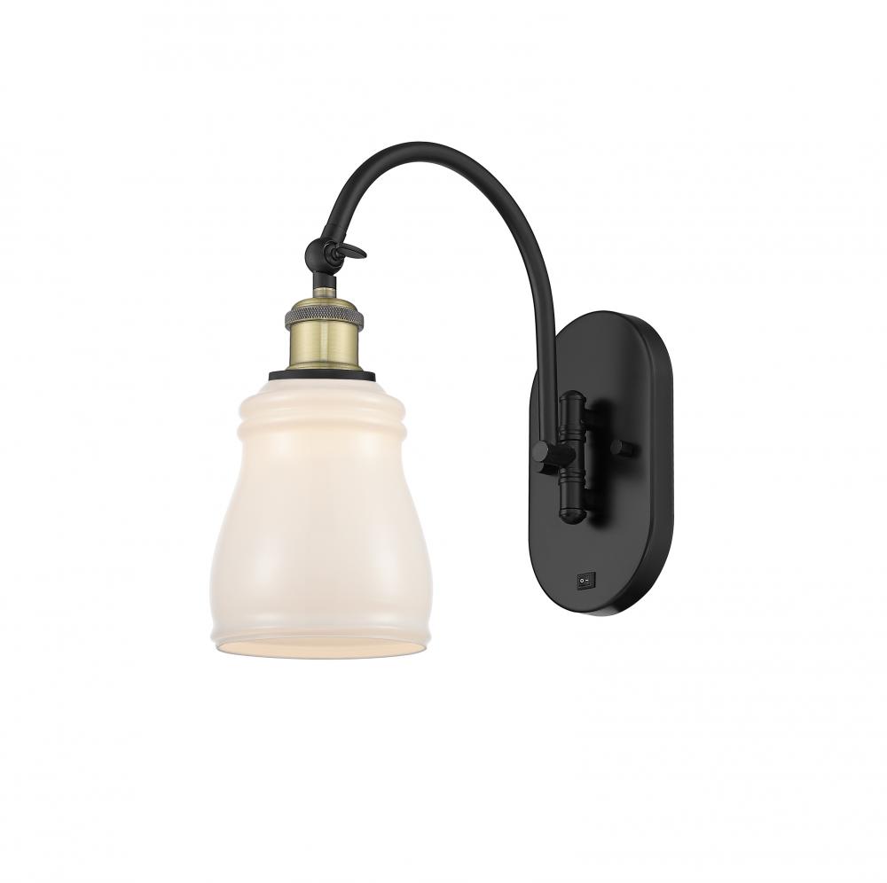 Ellery - 1 Light - 5 inch - Black Antique Brass - Adjustable Swing Arm