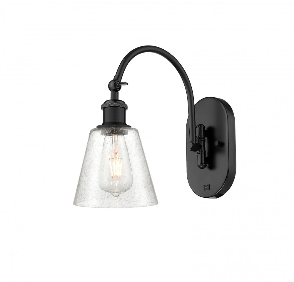 Caton - 1 Light - 5 inch - Matte Black - Adjustable Swing Arm