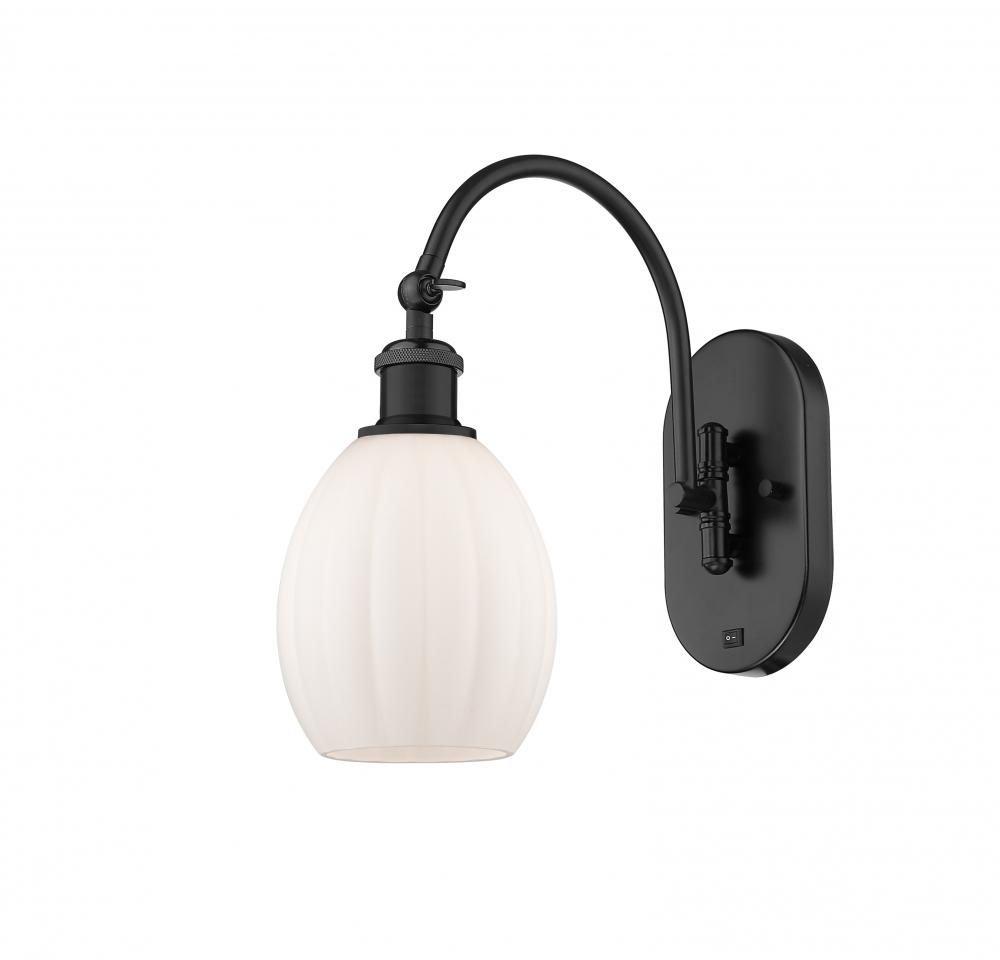 Eaton - 1 Light - 6 inch - Matte Black - Adjustable Swing Arm