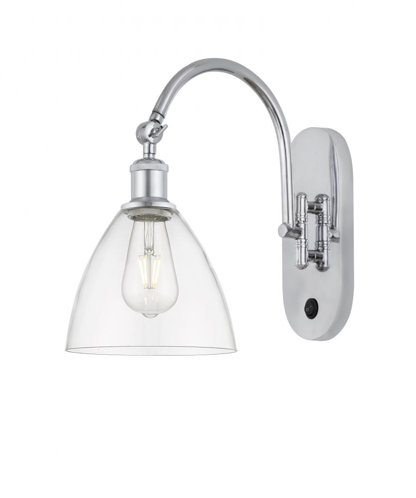 Bristol - 1 Light - 8 inch - Polished Chrome - Adjustable Swing Arm