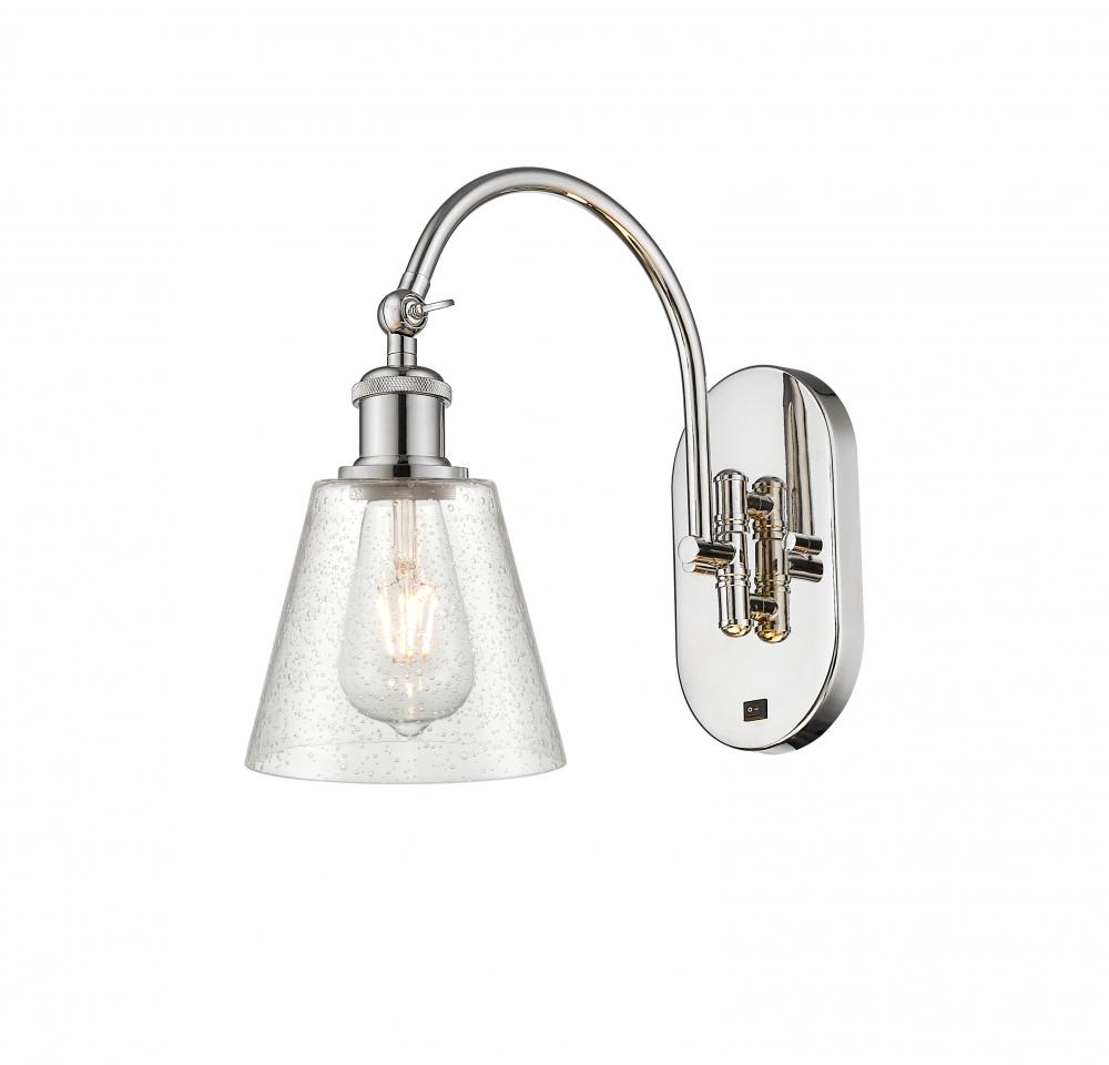 Caton - 1 Light - 5 inch - Polished Nickel - Adjustable Swing Arm