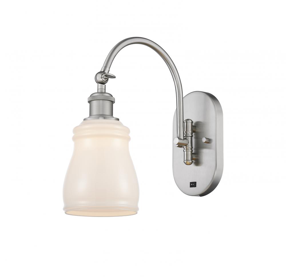 Ellery - 1 Light - 5 inch - Brushed Satin Nickel - Adjustable Swing Arm