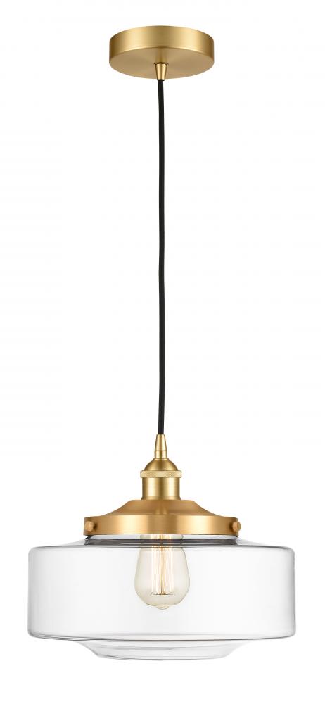 Bridgeton - 1 Light - 12 inch - Satin Gold - Mini Pendant