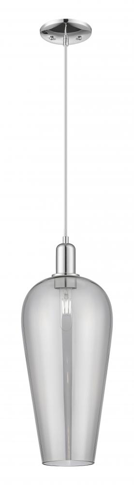 Chelsea - 1 Light - 6 inch - Polished Chrome - Cord hung - Mini Pendant