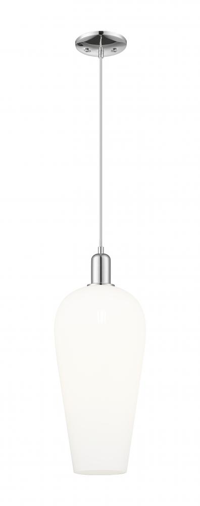 Chelsea - 1 Light - 6 inch - Polished Chrome - Cord hung - Mini Pendant