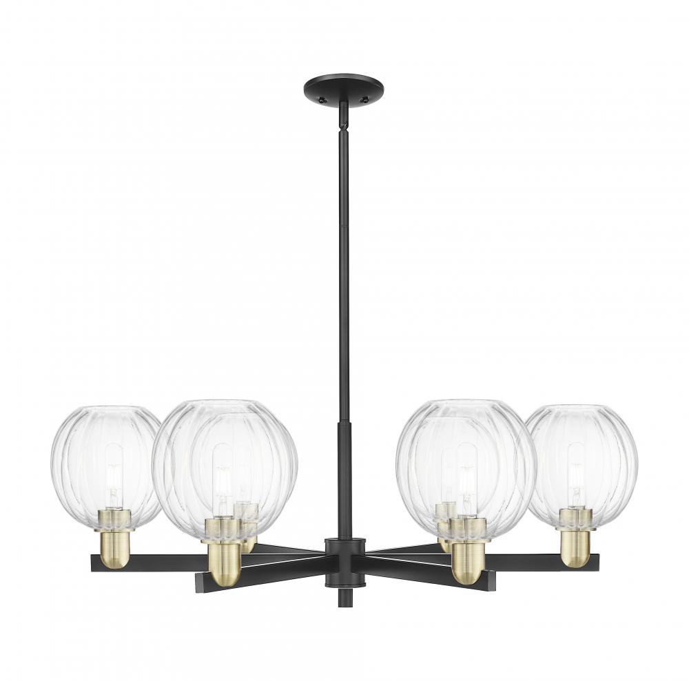 Preston - 6 Light - 24 inch - Black Antique Brass - Chandelier