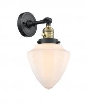 Innovations Lighting 203SW-BAB-G661-7 - Bullet - 1 Light - 7 inch - Black Antique Brass - Adjustable Sconce