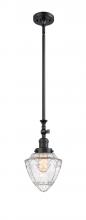 Innovations Lighting 206-BK-G664-7 - Bullet - 1 Light - 7 inch - Matte Black - Stem Hung - Adjustable Mini Pendant