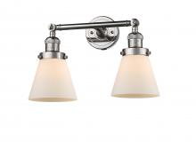 Innovations Lighting 208-PN-G61 - Cone - 2 Light - 16 inch - Polished Nickel - Adjustable Bath Vanity Light