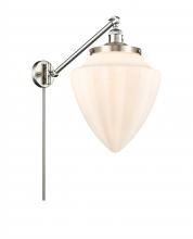 Innovations Lighting 237-SN-G661-12 - Bullet - 1 Light - 12 inch - Brushed Satin Nickel -Adjustable Swing Arm