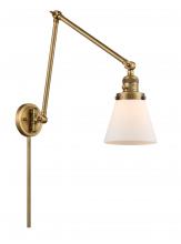 Innovations Lighting 238-BB-G61 - Cone - 1 Light - 8 inch - Brushed Brass -Adjustable Swing Arm