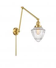 Innovations Lighting 238-SG-G664-7 - Bullet - 1 Light - 7 inch - Satin Gold -Adjustable Swing Arm