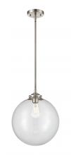 Innovations Lighting 284-1S-SN-G202-12 - Beacon - 1 Light - 12 inch - Brushed Satin Nickel - Cord hung - Mini Pendant