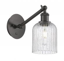 Innovations Lighting 317-1W-OB-G559-5SDY - Bridal Veil - 1 Light - 5 inch - Oil Rubbed Bronze - Adjustable Sconce