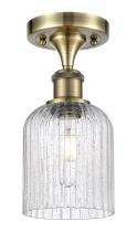 Innovations Lighting 516-1C-AB-G559-5SDY - Bridal Veil - 1 Light - 5 inch - Antique Brass - Semi-Flush Mount