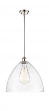 Innovations Lighting 516-1S-PN-GBD-164 - Bristol - 1 Light - 16 inch - Polished Nickel - Pendant