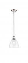 Innovations Lighting 516-1S-PN-GBD-752 - Bristol - 1 Light - 8 inch - Polished Nickel - Mini Pendant
