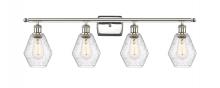 Innovations Lighting 516-4W-PN-G654-6 - Cindyrella - 4 Light - 36 inch - Polished Nickel - Bath Vanity Light