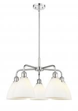 Innovations Lighting 516-5CR-PC-GBD-751 - Bristol - 5 Light - 26 inch - Polished Chrome - Chandelier