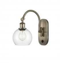 Innovations Lighting 518-1W-AB-G122-6 - Athens - 1 Light - 6 inch - Antique Brass - Sconce
