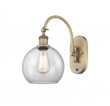 Innovations Lighting 518-1W-BB-G122-8 - Athens - 1 Light - 8 inch - Brushed Brass - Sconce