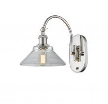 Innovations Lighting 518-1W-PN-G132 - Orwell - 1 Light - 8 inch - Polished Nickel - Adjustable Swing Arm