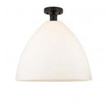Innovations Lighting 616-1F-OB-GBD-161 - Bristol - 1 Light - 16 inch - Oil Rubbed Bronze - Semi-Flush Mount