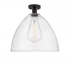 Innovations Lighting 616-1F-OB-GBD-164 - Bristol - 1 Light - 16 inch - Oil Rubbed Bronze - Semi-Flush Mount