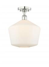 Innovations Lighting 616-1F-PN-G651-12 - Cindyrella - 1 Light - 12 inch - Polished Nickel - Semi-Flush Mount