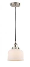 Innovations Lighting 616-1PH-SN-G71 - Bell - 1 Light - 8 inch - Brushed Satin Nickel - Cord hung - Mini Pendant